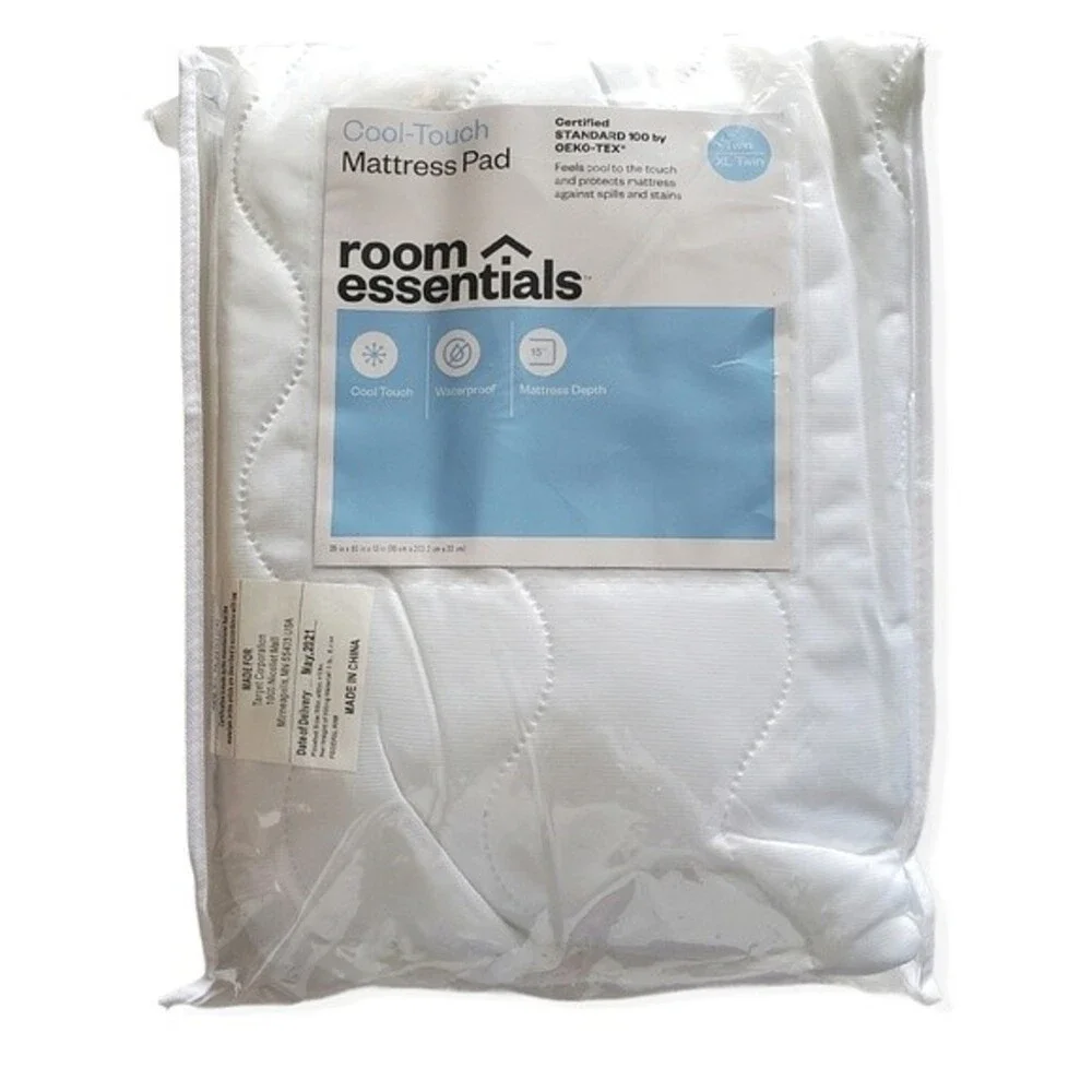 Cool Touch Waterproof Mattress Pad Twin / Twin XL